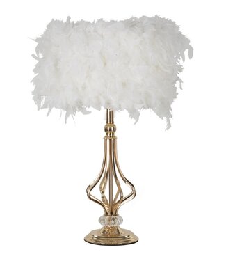 Mauro Ferretti TAFELLAMP TARTY WIT CM Ø 25X54 - 171279000B