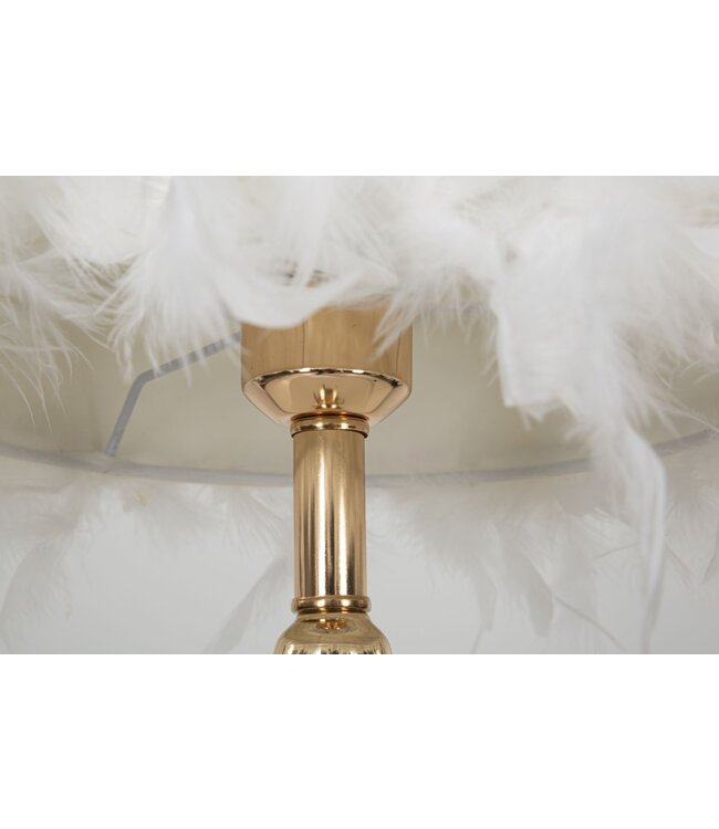 Mauro Ferretti TAFELLAMP TARTY WIT CM Ø 25X54