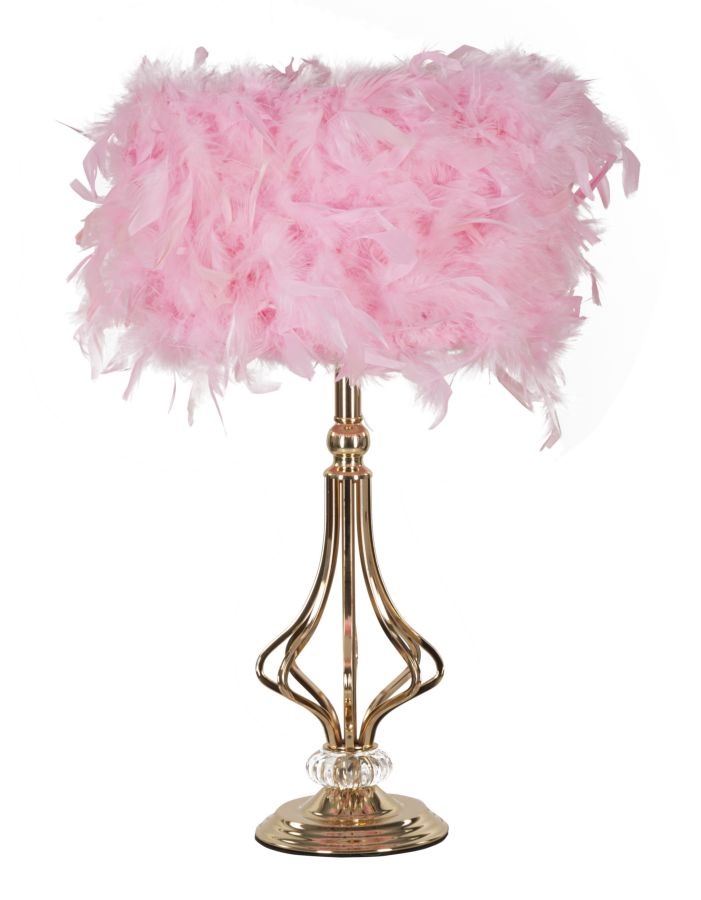 TAFELLAMP TARTY ROZE CM Ø 25X54 afbeelding