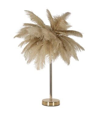 Mauro Ferretti TAFELLAMP PALM CAMMELLO CM Ø 55X60 - 17123200C3