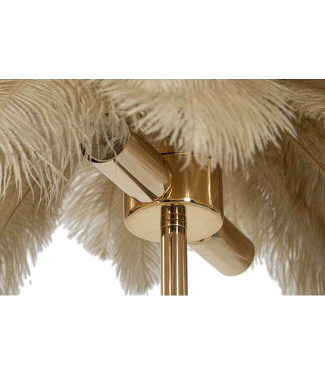 Mauro Ferretti TAFELLAMP PALM CAMMELLO CM Ø 55X60