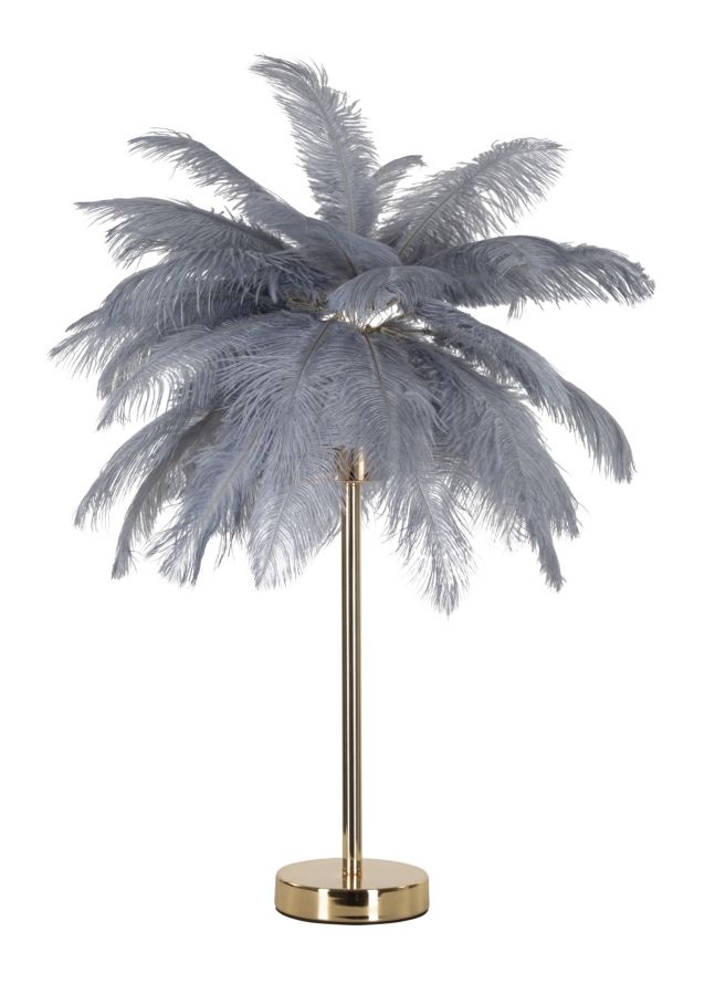 TAFELLAMP PALM GRIJS CM Ø 55X60 afbeelding