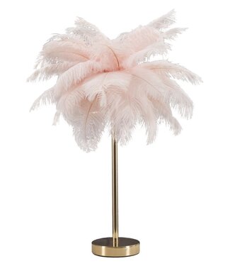 Mauro Ferretti TAFELLAMP PALM ROZE CM Ø 40X55