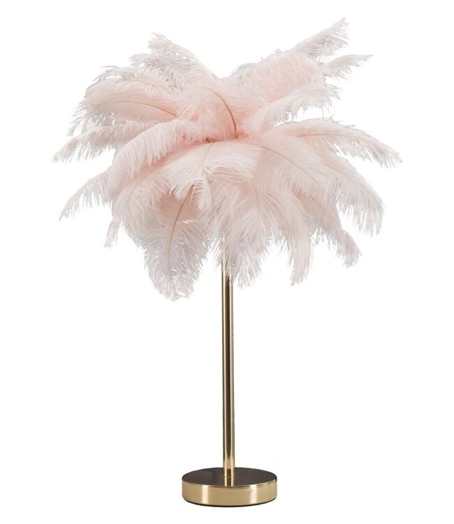 Mauro Ferretti TAFELLAMP PALM ROZE CM Ø 40X55