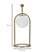 Mauro Ferretti TAFELLAMP GLAMY ARC -B- CM Ø 21X50 - 171243000B