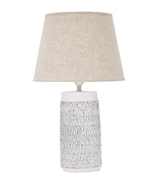 Mauro Ferretti TAFELLAMP POLYRESIN NAIROBI CM Ø 35X60,5