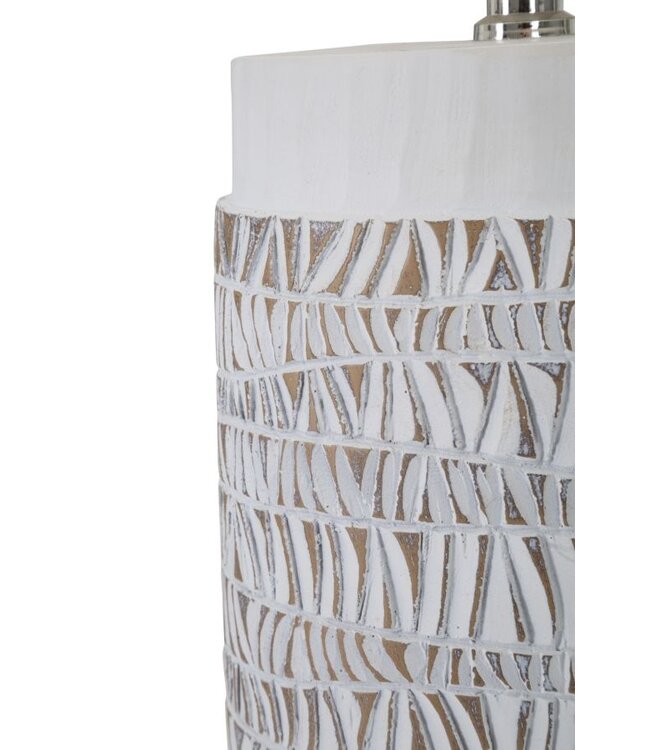 Mauro Ferretti TAFELLAMP POLYRESIN NAIROBI CM Ø 35X60,5