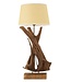 Mauro Ferretti LAMPADA TEAK DA TAVOLO CM Ø 35X80