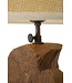 Mauro Ferretti LAMPADA TEAK DA TAVOLO CM Ø 35X80