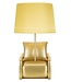 Mauro Ferretti TAFELLAMP MIDCENTURY GEEL CM Ø 26X46