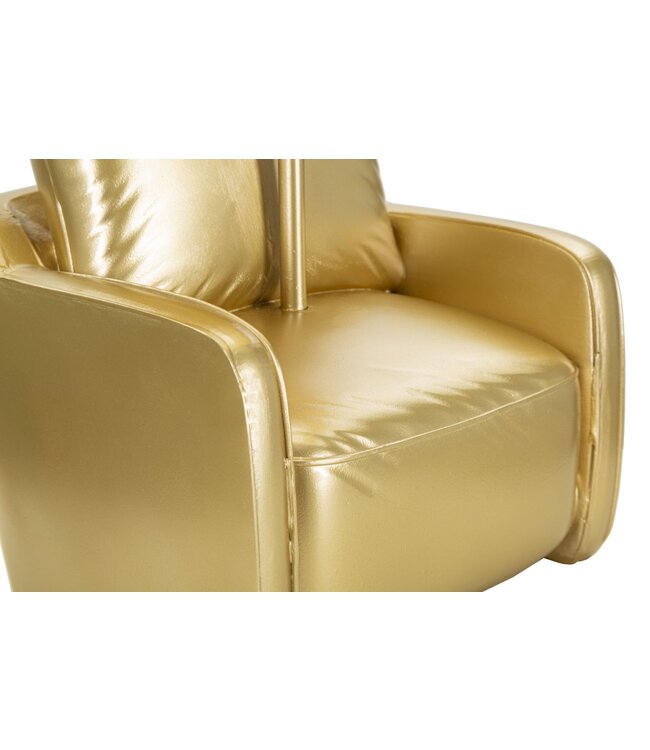 Mauro Ferretti TAFELLAMP MIDCENTURY GEEL CM Ø 26X46