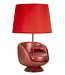 Mauro Ferretti TAFELLAMP MIDCENTURY ROOD CM Ø 26X43