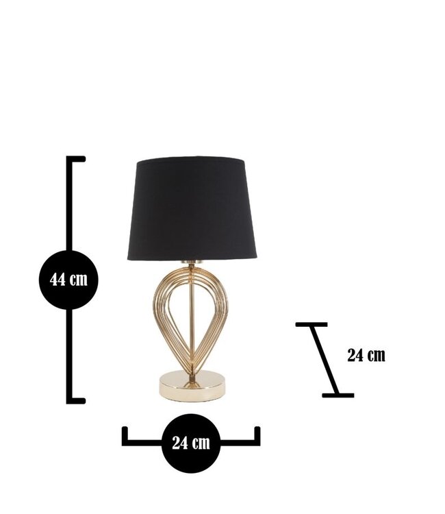Mauro Ferretti TAFELLAMP MAXT CM Ø 24X44 - 1711550003