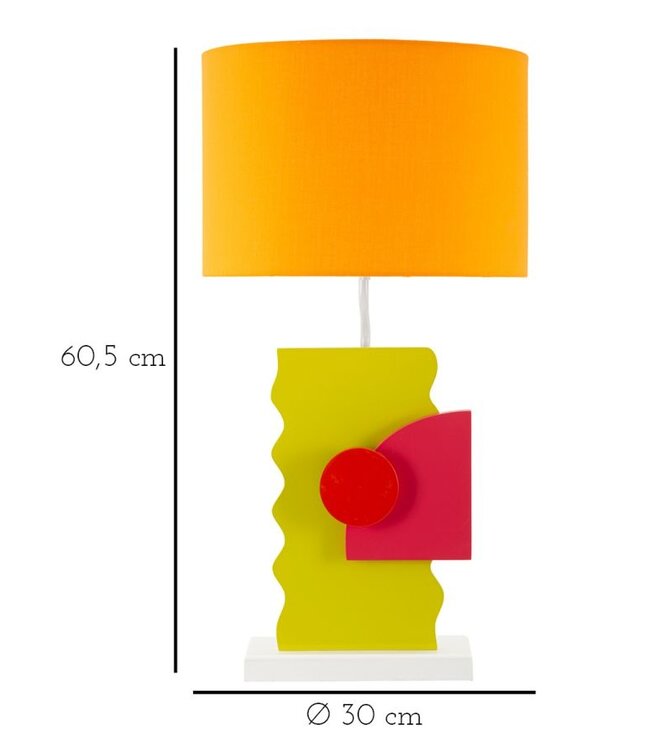 Mauro Ferretti TAFELLAMP KLEUR -B- 30X60,5 - 171257000B