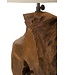 Mauro Ferretti LAMPADA TEAK DA TAVOLO KEPALA CM Ø 35X69