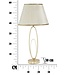 Mauro Ferretti TAFELLAMP GLAM FLUSH CM Ø 30X58 - 1710410001
