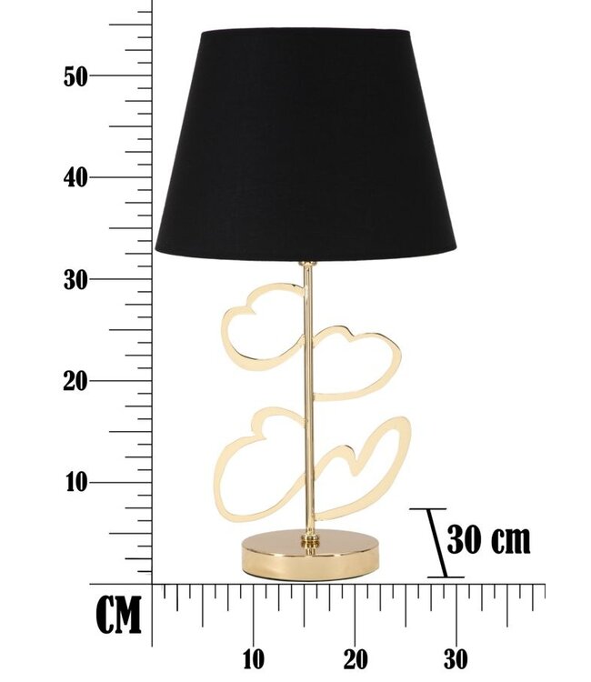 Mauro Ferretti TAFELLAMP GLAM HARTS CM Ø 30X54,5