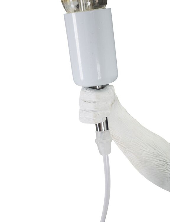 Mauro Ferretti TAFELLAMP AAP WIT CM Ø 26X34X55 - 171221000B