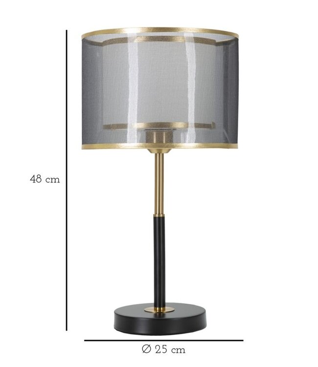 Mauro Ferretti TAFELLAMP NIVEAUS CM Ø 25X48 - 1712310003