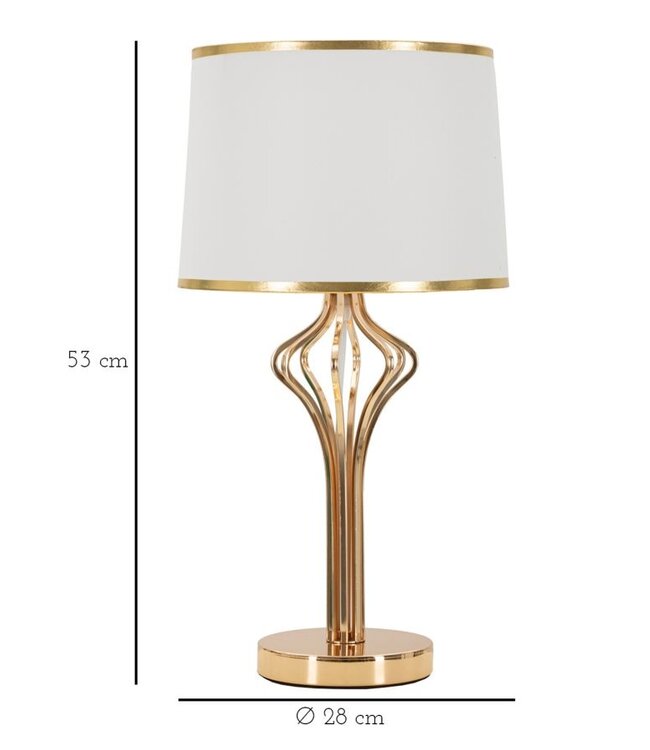 Mauro Ferretti TAFELLAMP SLIMMY CM Ø 28X53