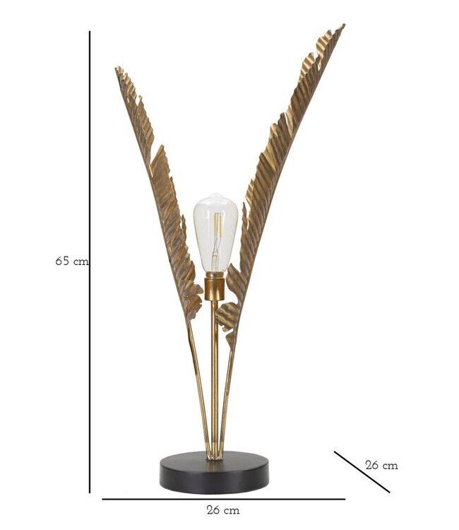Mauro Ferretti TAFELLAMP PALM CM Ø 26X65