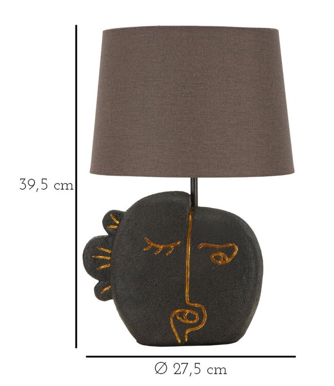 Mauro Ferretti TAFELLAMP TRIBAL -B- CM Ø 27,5X39,5