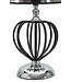 Mauro Ferretti TAFELLAMP DONKERZILVER CM Ø28X44,5 - 1711490003