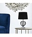 Mauro Ferretti TAFELLAMP DONKERZILVER CM Ø28X44,5 - 1711490003