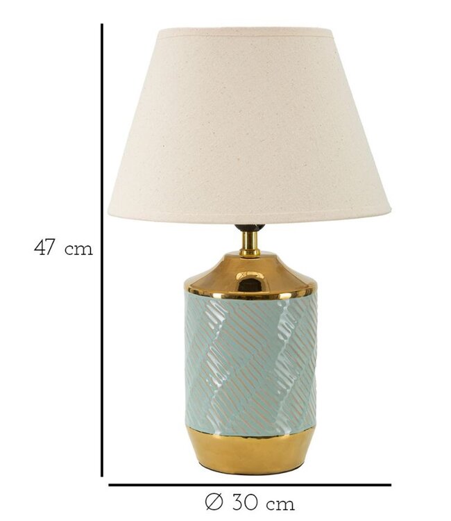 Mauro Ferretti TAFELLAMP KAAPSTAD CM Ø 30X47