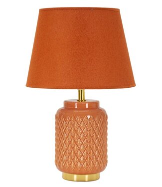 Mauro Ferretti TAFELLAMP VIERKANT ORANJE CM Ø 28X44