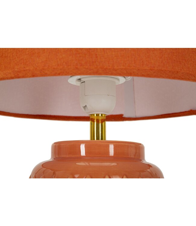 Mauro Ferretti TAFELLAMP VIERKANT ORANJE CM Ø 28X44