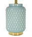 Mauro Ferretti TAFELLAMP VIERKANT TURQUOISE CM Ø 28X44