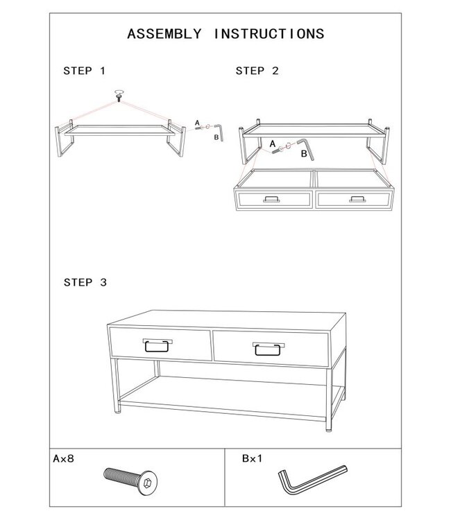 Mauro Ferretti TV HOUDER HANOI CM 95X38X38