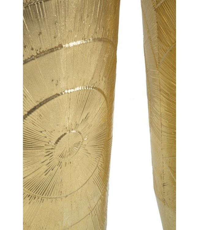 Mauro Ferretti VAASHOUDER GOLDELY SET 3 STUKS CM Ø 50,8X114,9-40X92,7-29,8X70,5