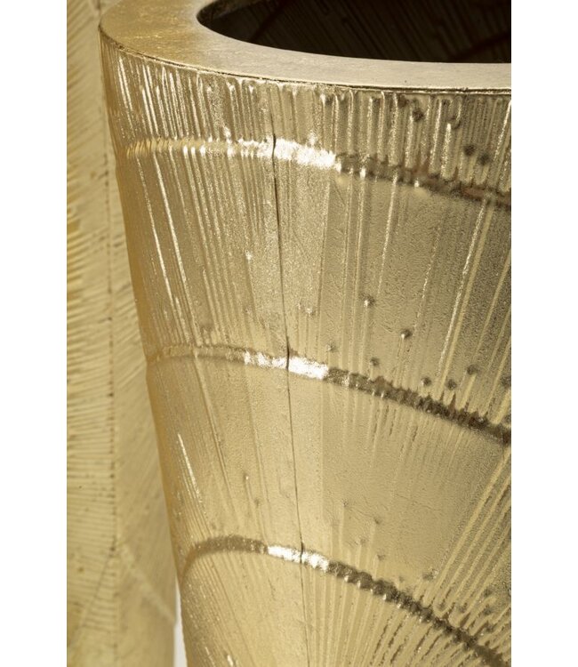 Mauro Ferretti VAASHOUDER GOLDELY SET 3 STUKS CM Ø 50,8X114,9-40X92,7-29,8X70,5