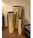 Mauro Ferretti VAASHOUDER GOLDELY SET 3 STUKS CM Ø 50,8X114,9-40X92,7-29,8X70,5