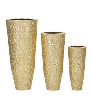 Mauro Ferretti VAASHOUDER GLASY SET 3 STUKS CM Ø 50,8X114,9-40X92,7-29,8X70,5