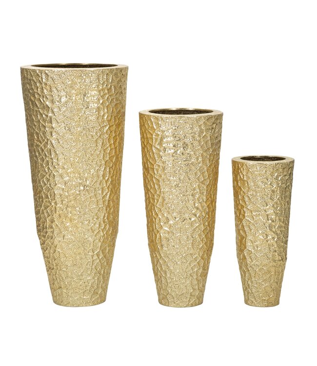 Mauro Ferretti VAASHOUDER GLASY SET 3 STUKS CM Ø 50,8X114,9-40X92,7-29,8X70,5