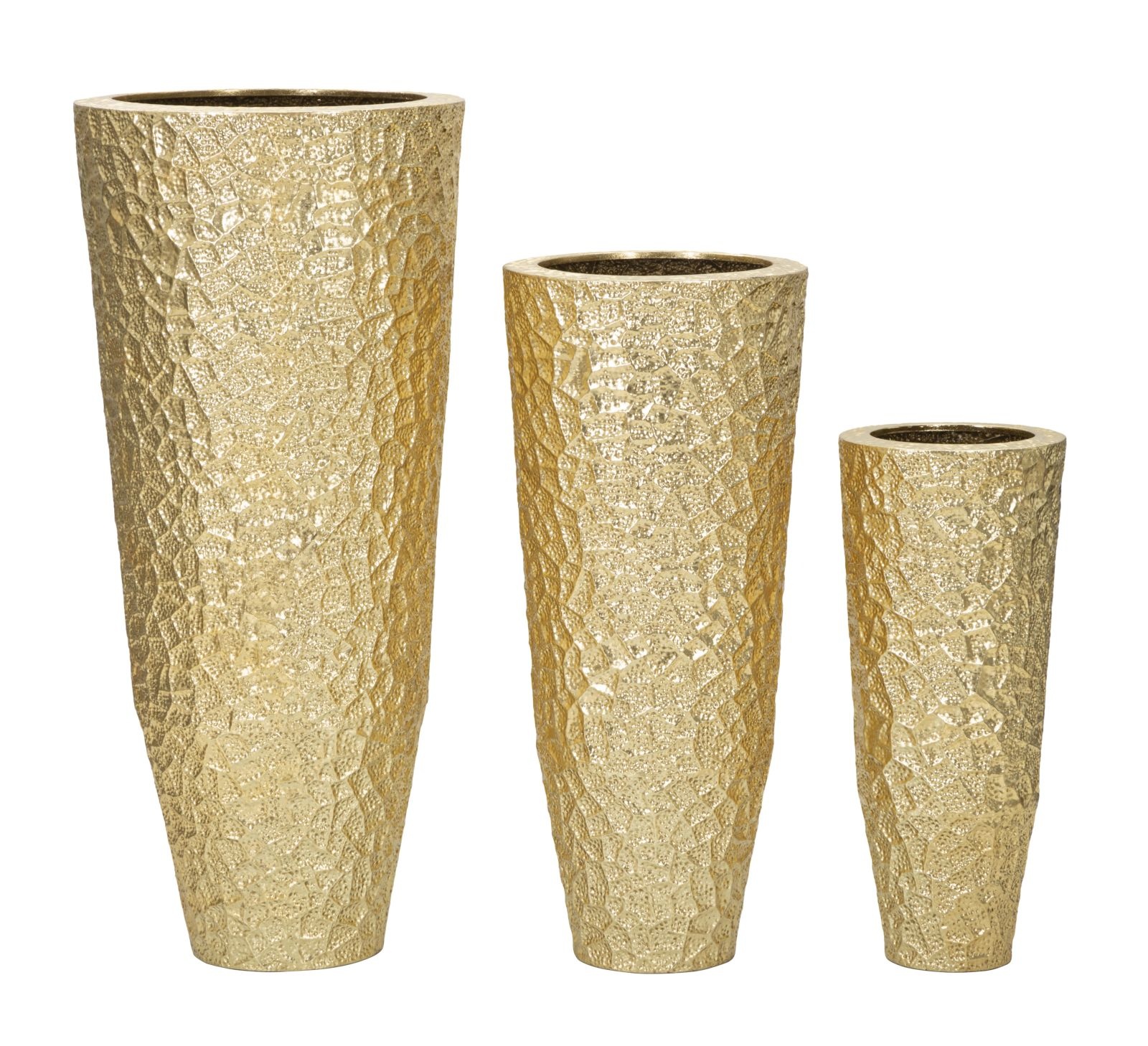 VAASHOUDER GLASY SET 3 STUKS CM Ø 50,8X114,9-40X92,7-29,8X70,5 afbeelding