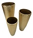 Mauro Ferretti VAASHOUDER GLOTTY SET3 STUKS CM Ø 48X110-40X93-33X77