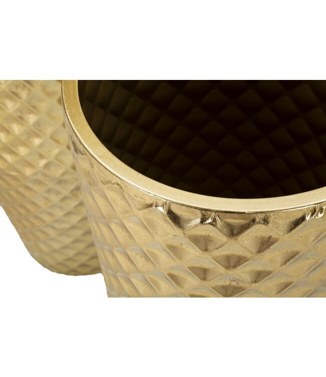 Mauro Ferretti VAASHOUDER GLOTTY SET3 STUKS CM Ø 48X110-40X93-33X77