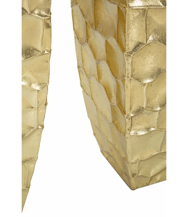 Mauro Ferretti VAASHOUDER GLODY SET 3 STUKS CM 38X38X94-30,5X30,5X76-<br />
23x23x63