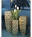 Mauro Ferretti VAASHOUDER GLODY SET 3 STUKS CM 38X38X94-30,5X30,5X76-<br />
23x23x63