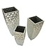 Mauro Ferretti VAASHOUDER ARGY SET 3 STUKS CM Ø 38,1X90,8-30,5X75,6-24,8X62,2