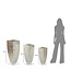Mauro Ferretti VAASHOUDER ARGY SET 3 STUKS CM Ø 38,1X90,8-30,5X75,6-24,8X62,2