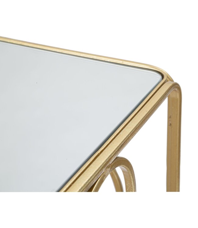 Mauro Ferretti PLANTENHOUDER ARTY SET 2 STUKS CM <br />
34X34X70-29X29X60