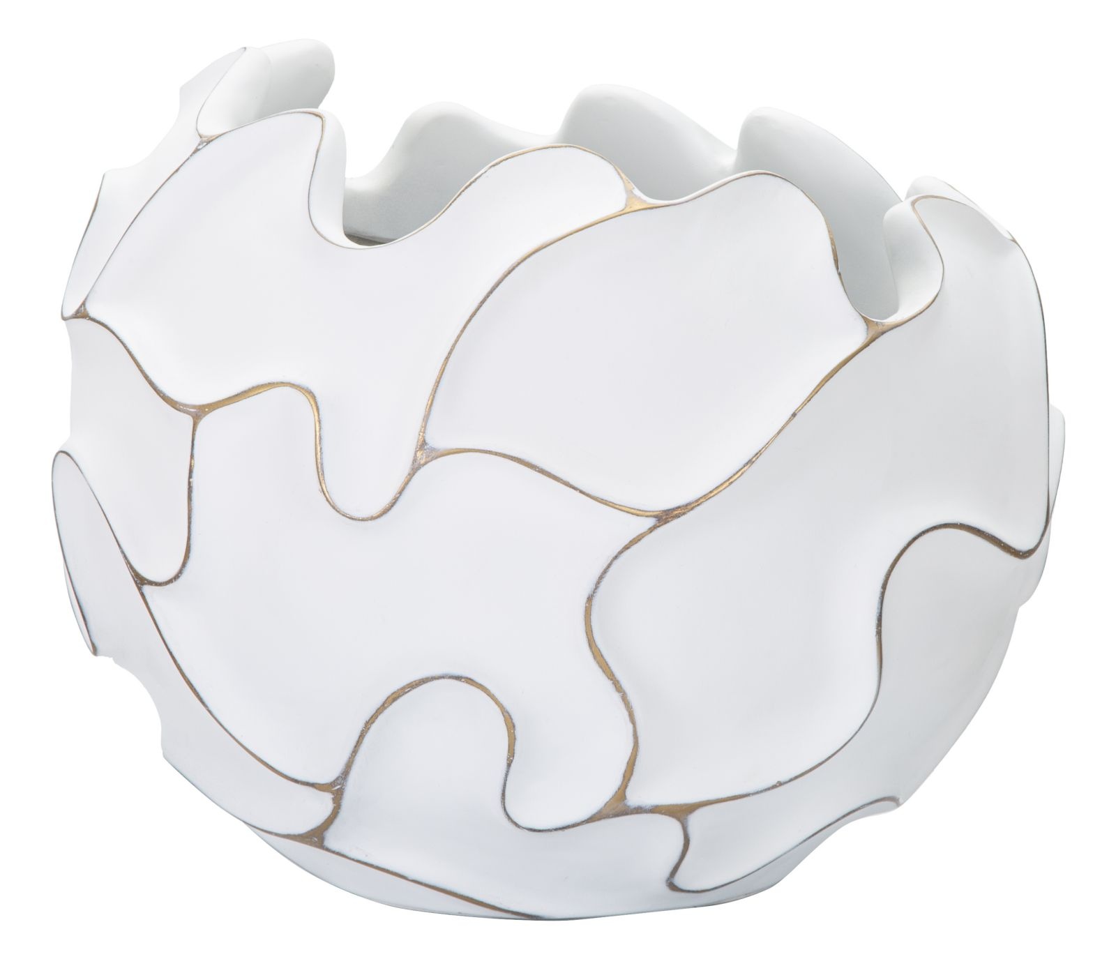 GASPEAU POLYRESIN LIJNEN CM Ø 44X37 afbeelding