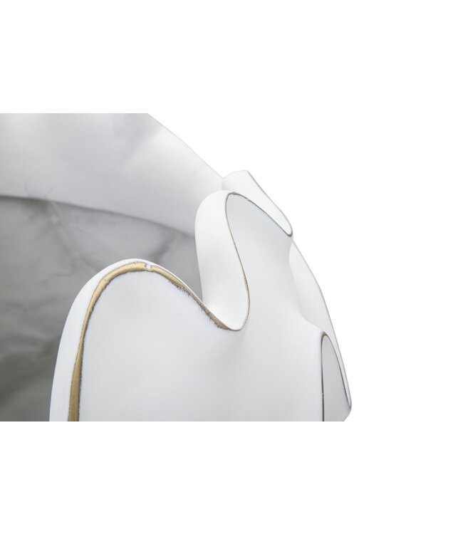 Mauro Ferretti GASPEAU POLYRESIN LIJNEN CM Ø 44X37