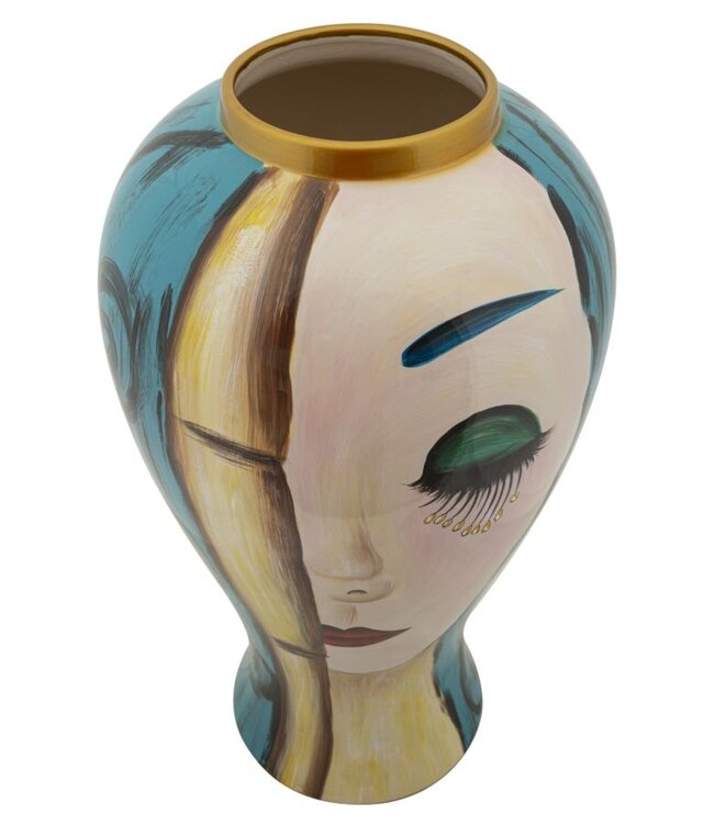 Mauro Ferretti VAAS ART FACE CM Ø 28X50