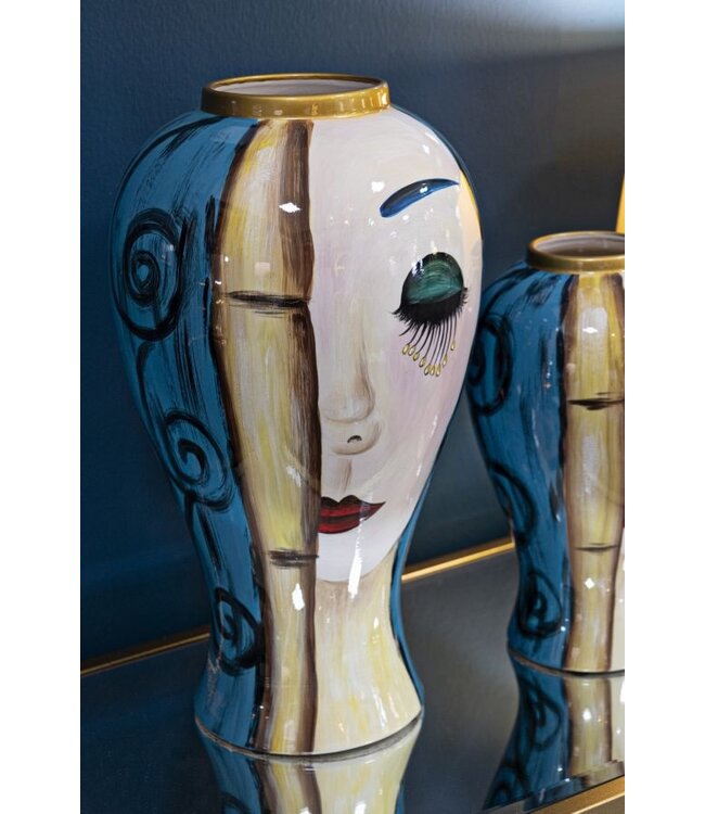 Mauro Ferretti VAAS ART FACE CM Ø 28X50